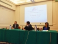 Il Dottor Giuseppe Maniaci - Medico Legale, Alberto Garnero - Presidente dell'ACEP, Elena Gaiani-Vice Presidente dell'ACEP