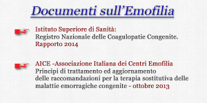 600x300 Template Causes Documenti sull'Emofilia 2014